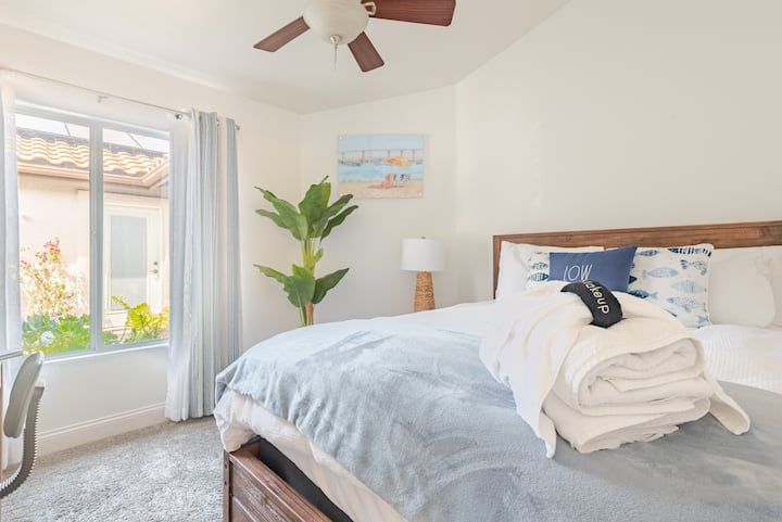 Villa Descanso: 15 min to beach, heated pool, BBQ!